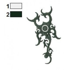 Scorpion Tattoo Embroidery Design 22